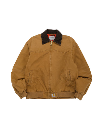 Carhartt W.I.P. OG Santa Fe Jacket Hamilton Brown/Tobacco Grind Wash