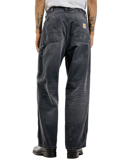 Carhartt W.I.P. OG Single Knee Pant Black Destroy Wash Splatter