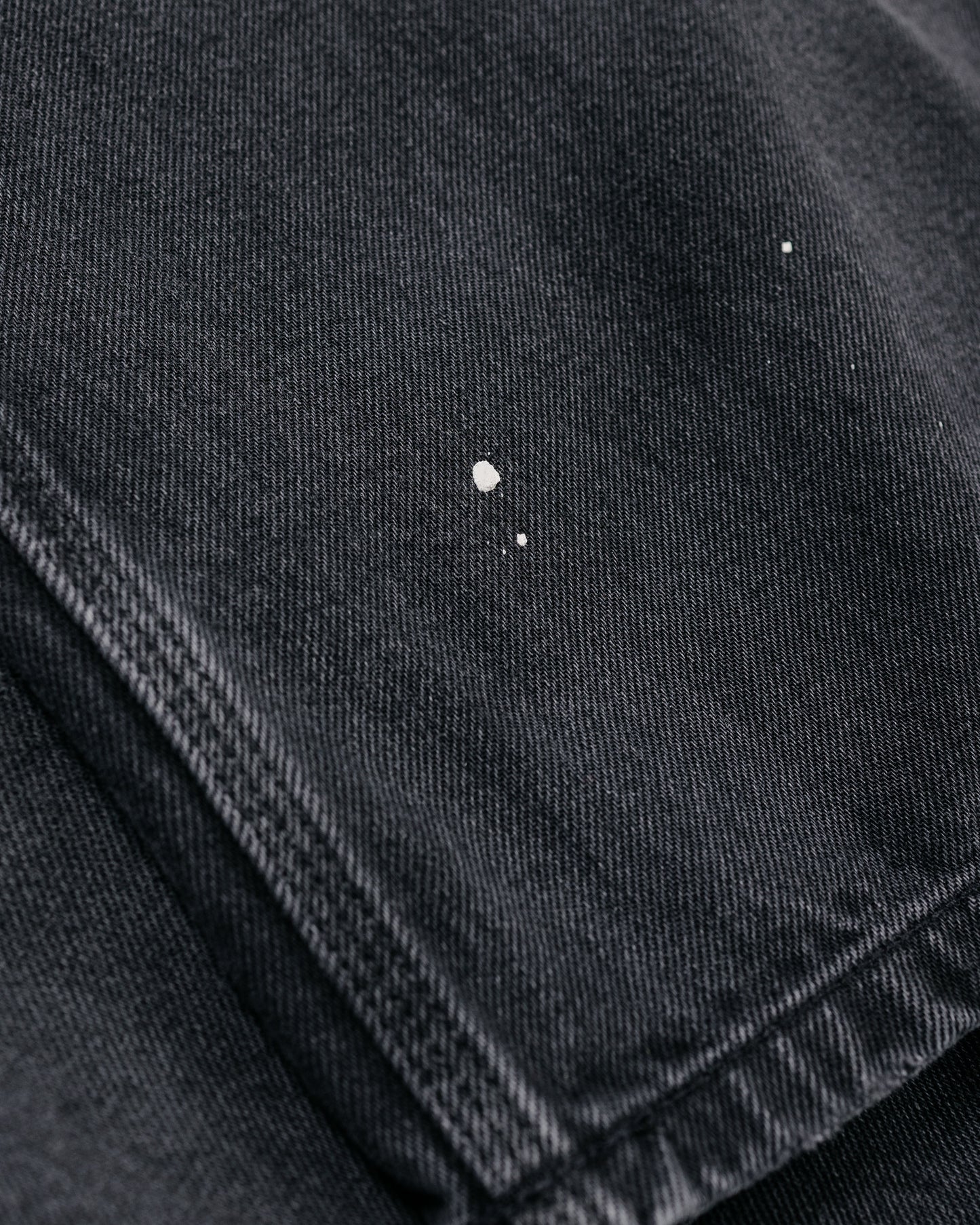 Carhartt W.I.P. OG Single Knee Pant Black Destroy Wash Splatter