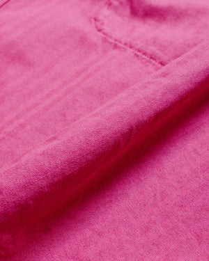 Carhartt W.I.P. Rainer Shirt Jacket Magenta Garment Dyed fabric