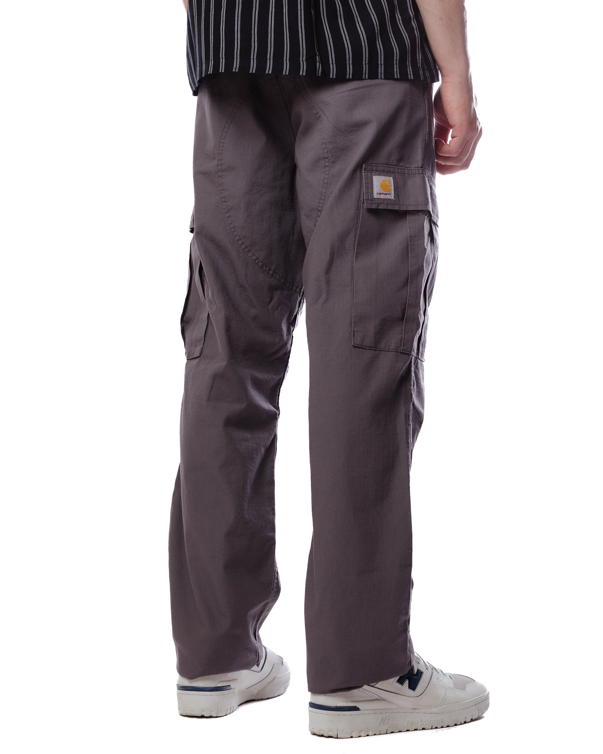 Carhartt W.I.P. Regular Cargo Pant Rhino Rinsed Model Rear