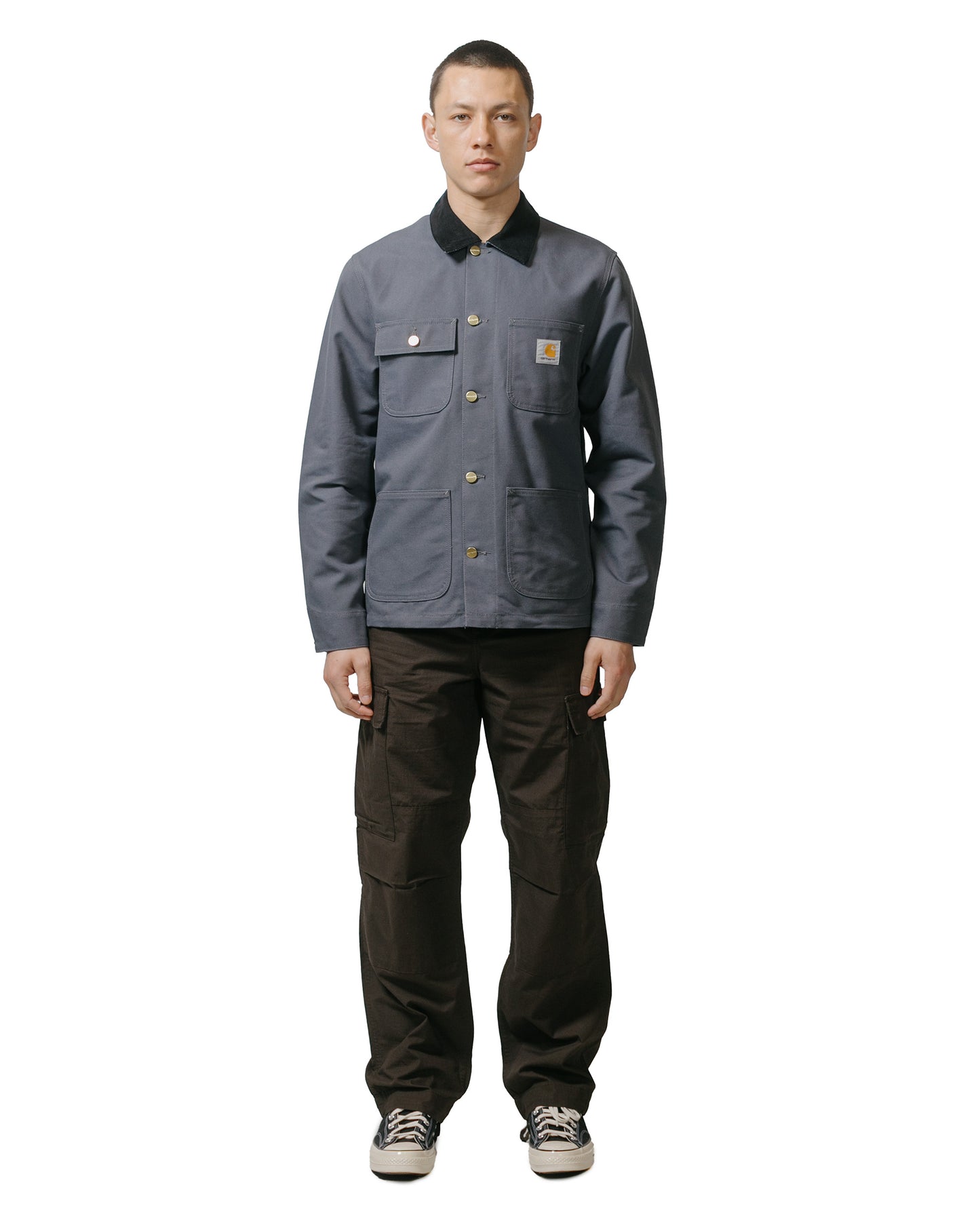 Carhartt W.I.P. Regular Cargo Pant Ripstop Tobacco Rinsedmodel full