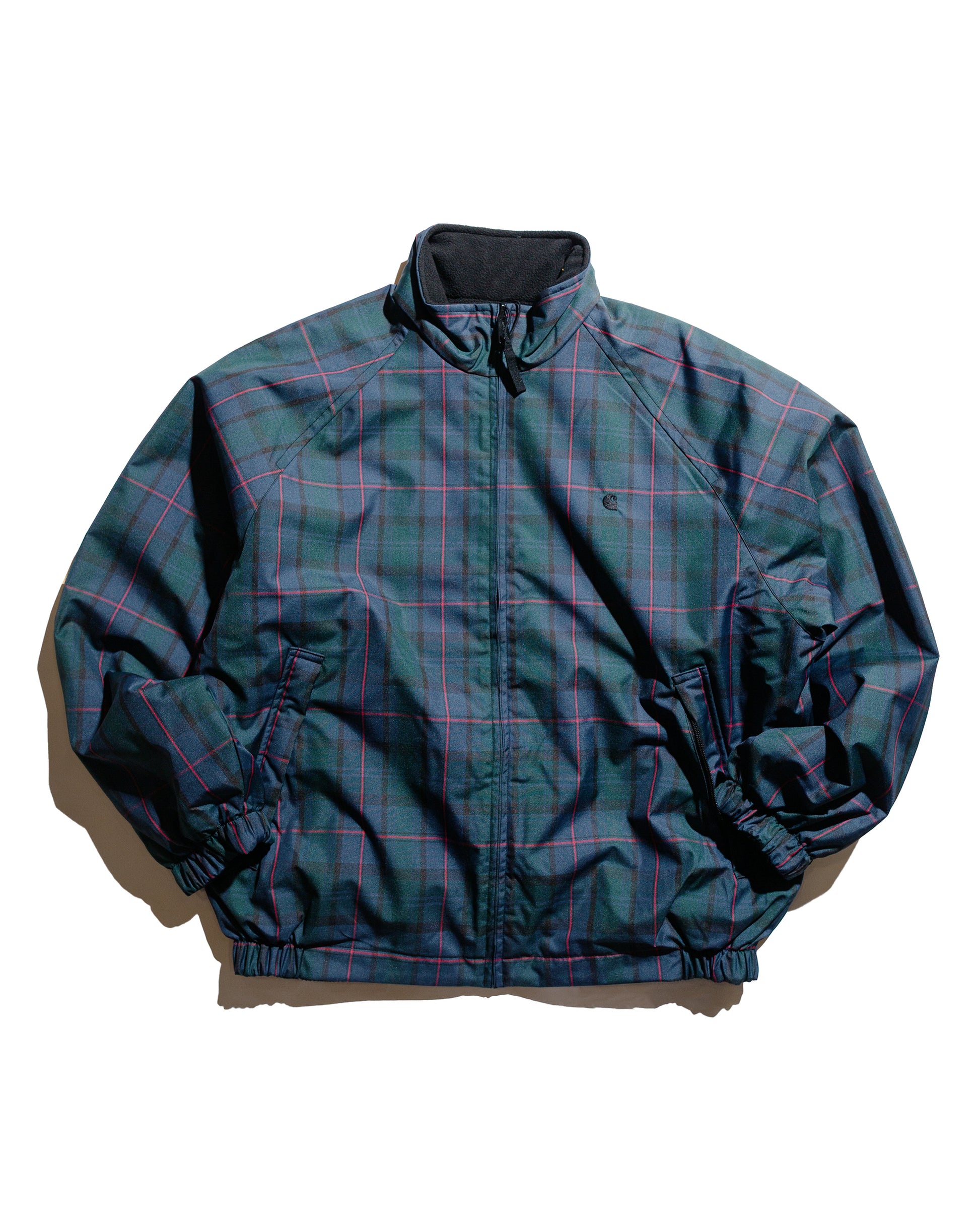 Carhartt Reversible Planner Check Jacket Air Force Blue/Black
