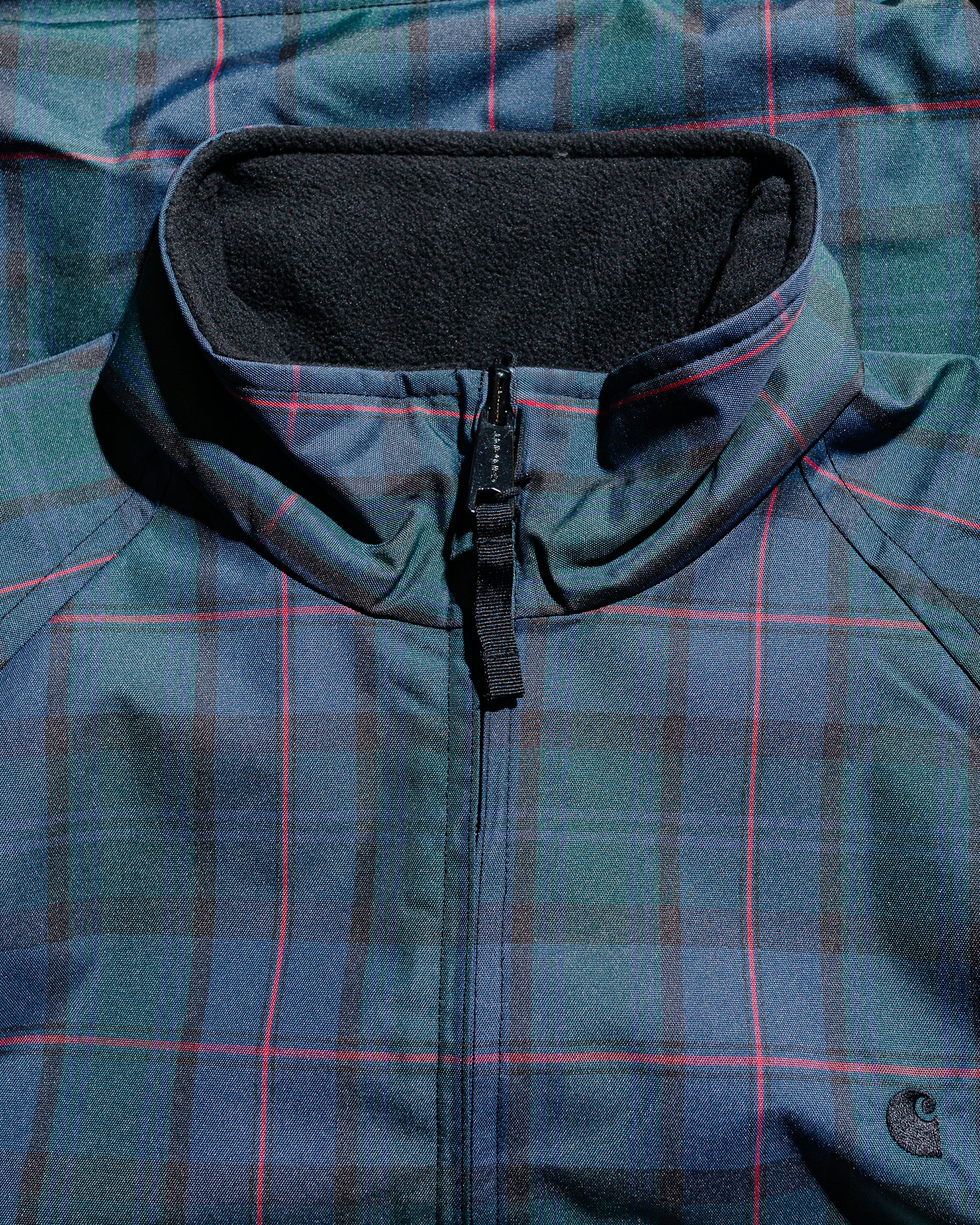 Carhartt W.I.P. Reversible Planner Check Jacket Air Force Blue/Black