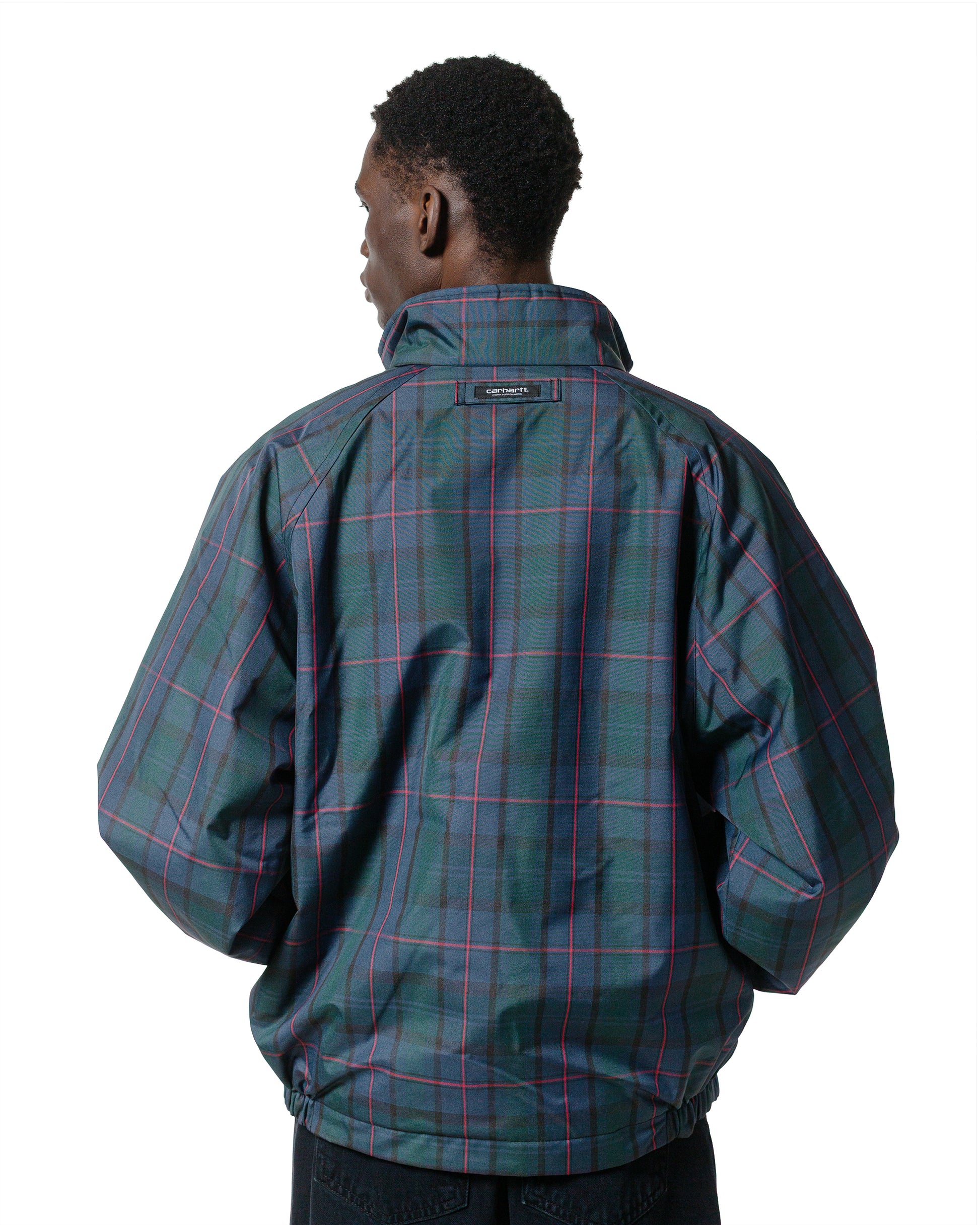 Carhartt W.I.P. Reversible Planner Check Jacket Air Force Blue/Black