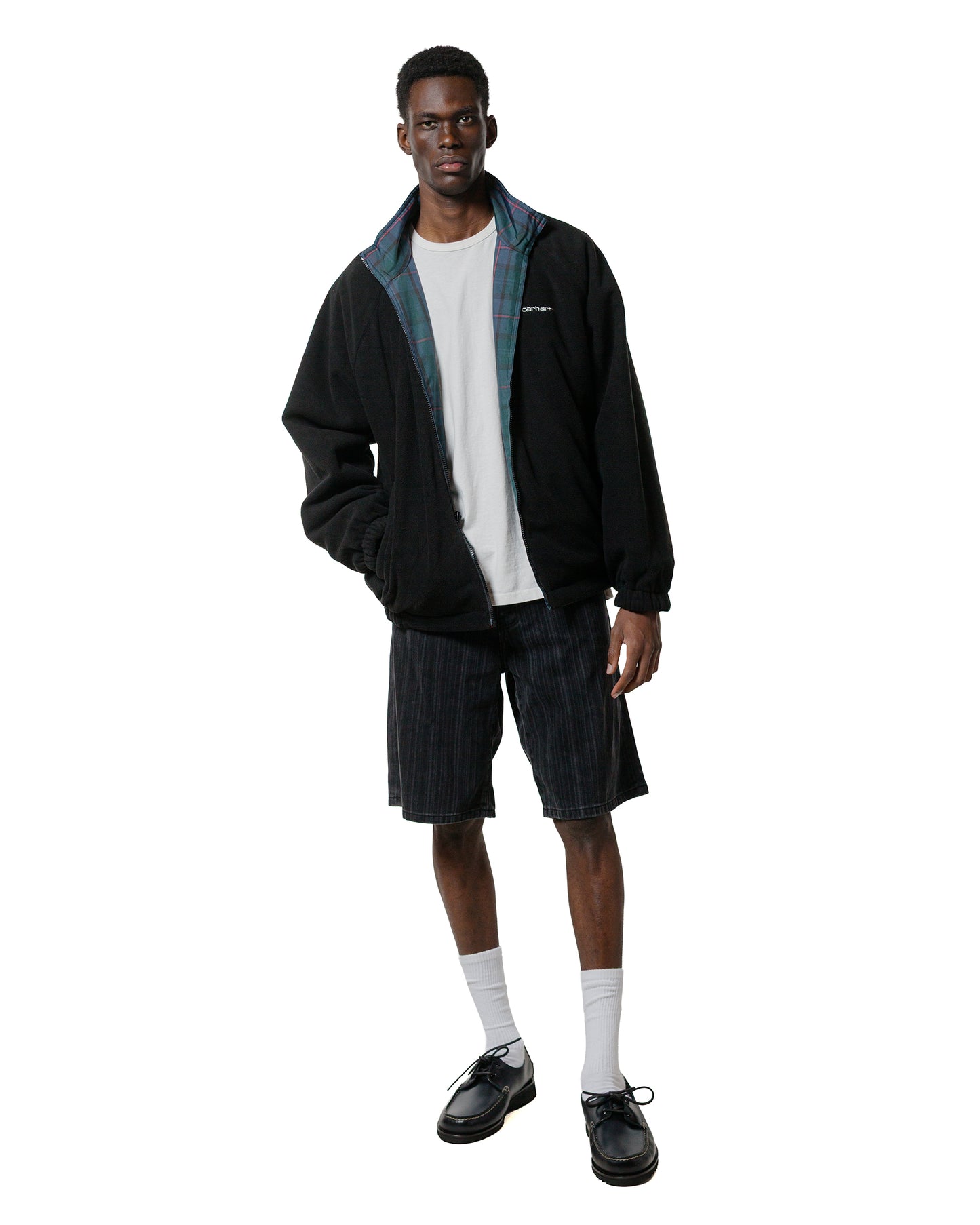 Carhartt W.I.P. Reversible Planner Check Jacket Air Force Blue/Black