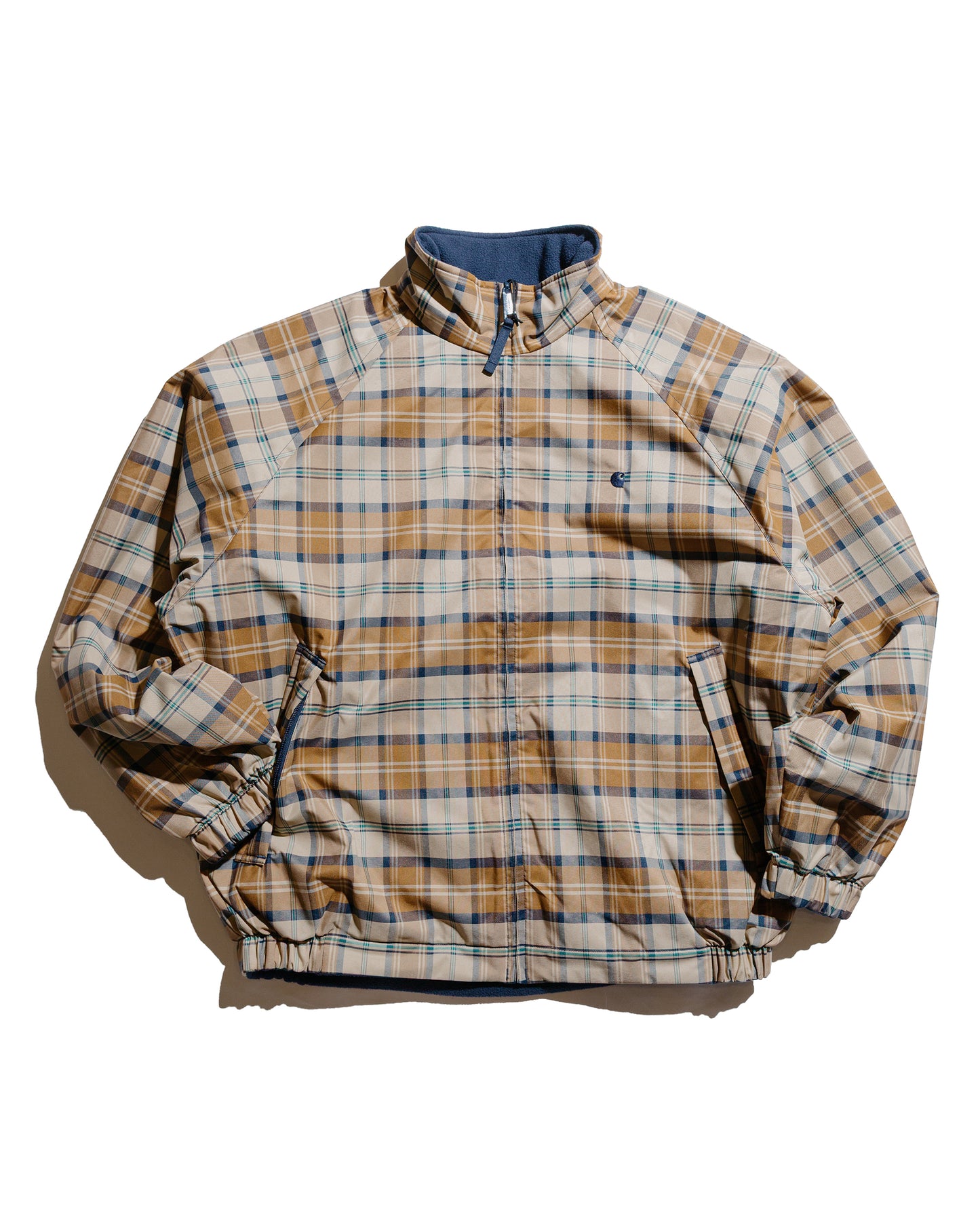 Carhartt W.I.P. Reversible Planner Check Jacket Wall/Air Force Blue