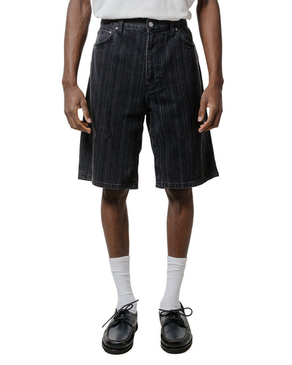 Carhartt W.I.P. Rylan Stripe Short Black Stone Washed