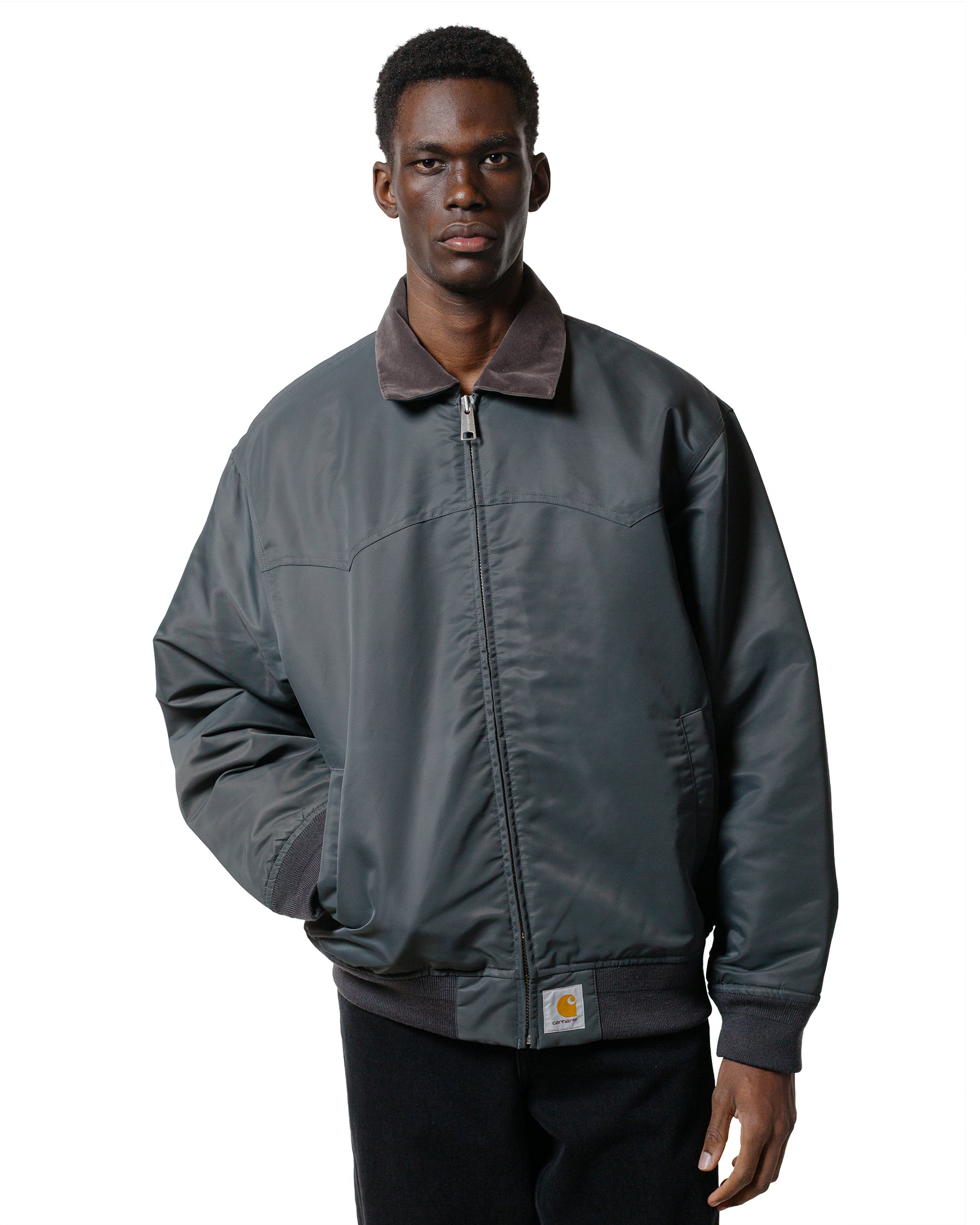 Carhartt W.I.P. Santa Fe Alumni Jacket Graphite/Dark Fir