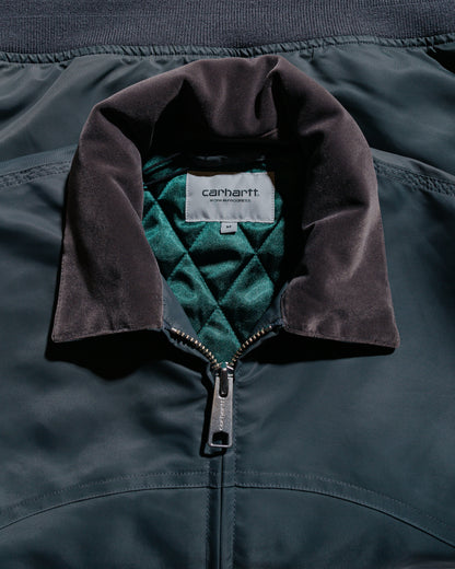 Carhartt W.I.P. Santa Fe Alumni Jacket Graphite/Dark Fir