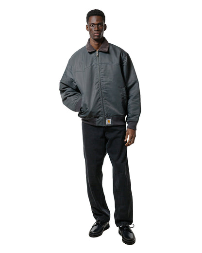 Carhartt W.I.P. Santa Fe Alumni Jacket Graphite/Dark Fir