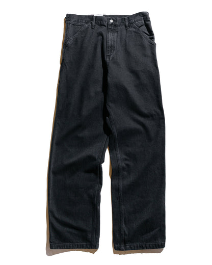 Carhartt W.I.P. Single Knee Pant Black Stone Washed
