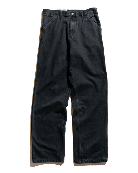 Carhartt W.I.P. Single Knee Pant Black Stone Washed