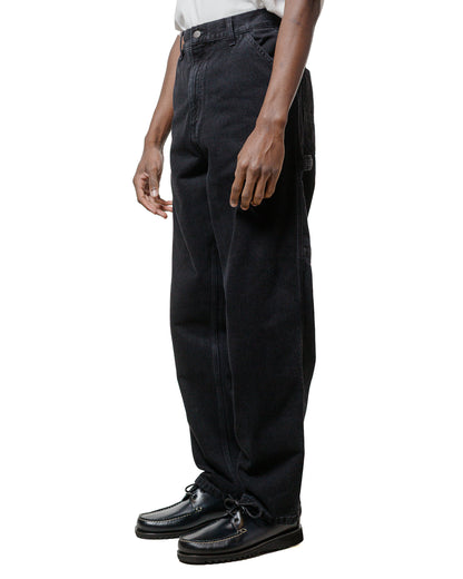 Carhartt W.I.P. Single Knee Pant Black Stone Washed