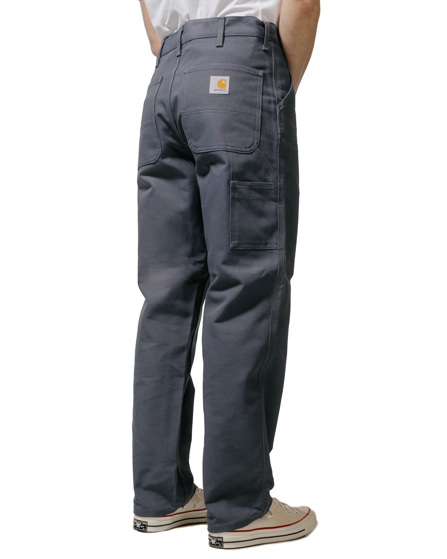 Carhartt W.I.P. Single Knee Pant Canvas Zeus Rigid model back