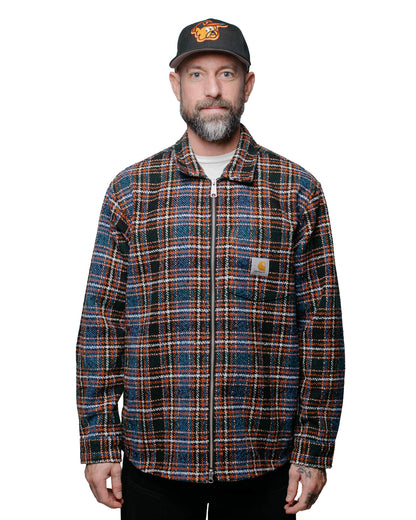 Carhartt W.I.P. Stroy Check Shirt Jacket Liberty model front