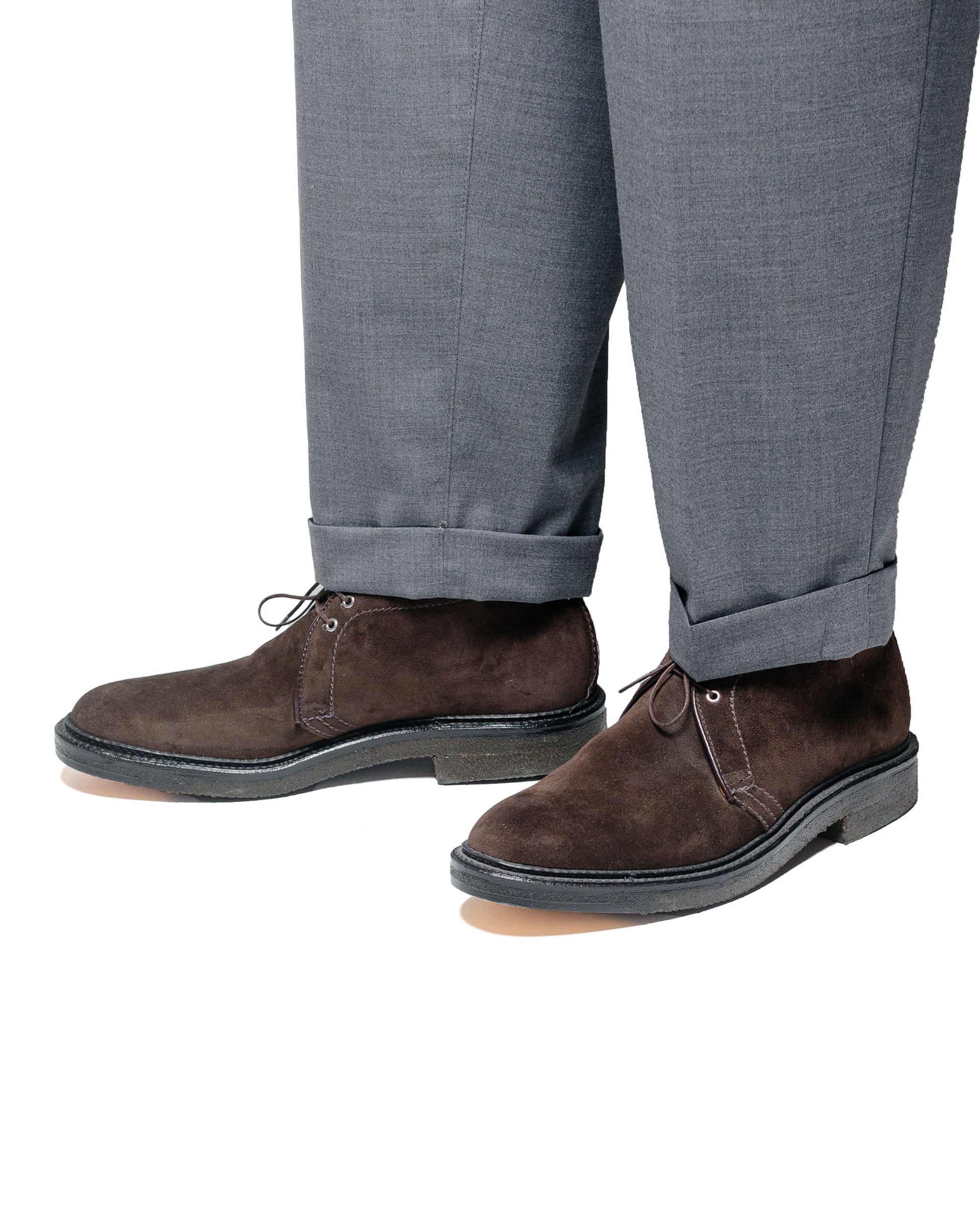 Chukka Dark Chocolate Suede with Crepe Sole G1701 model