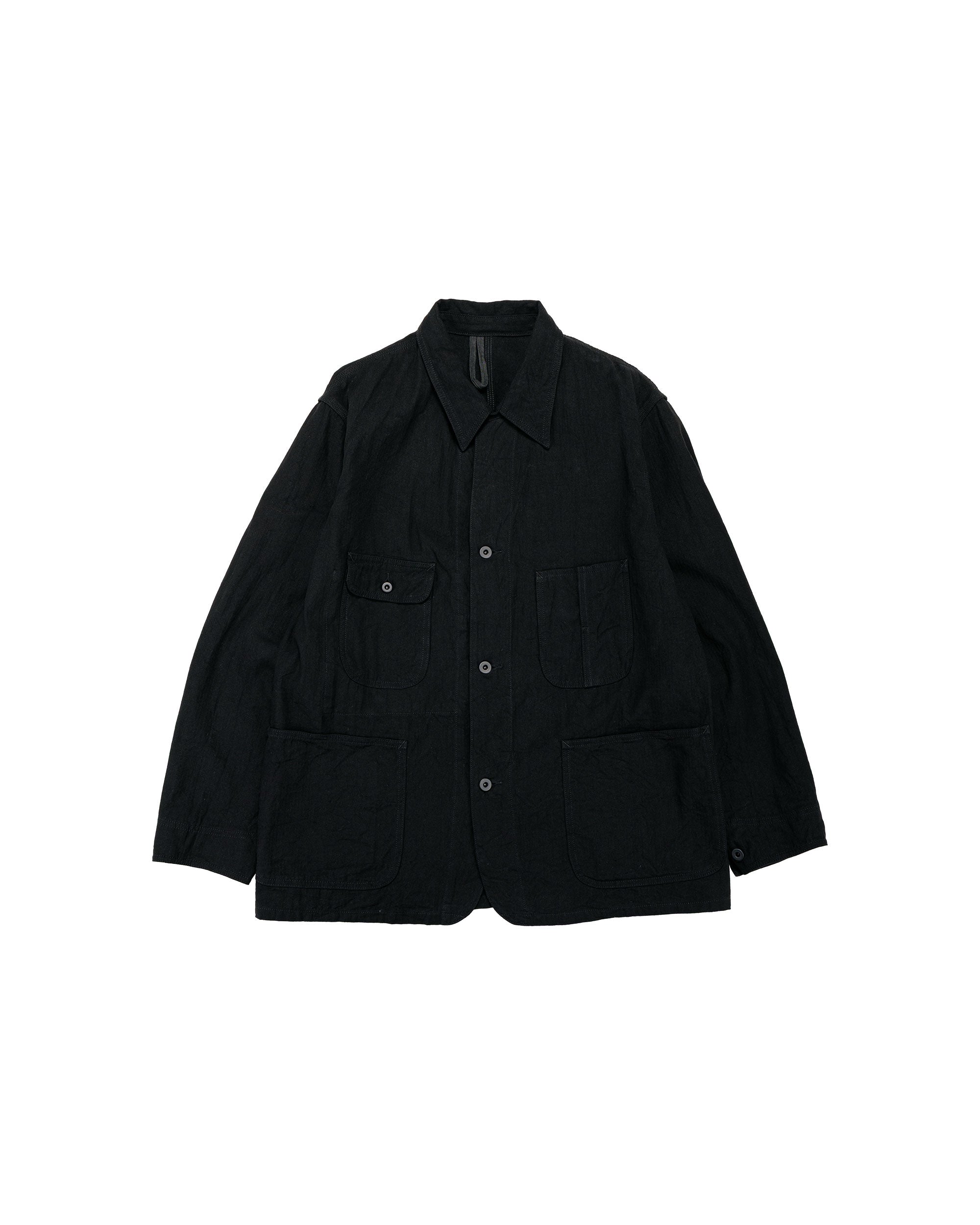 Cohérence Kees 10oz Logger Selvedge Denim Jacket Indigo