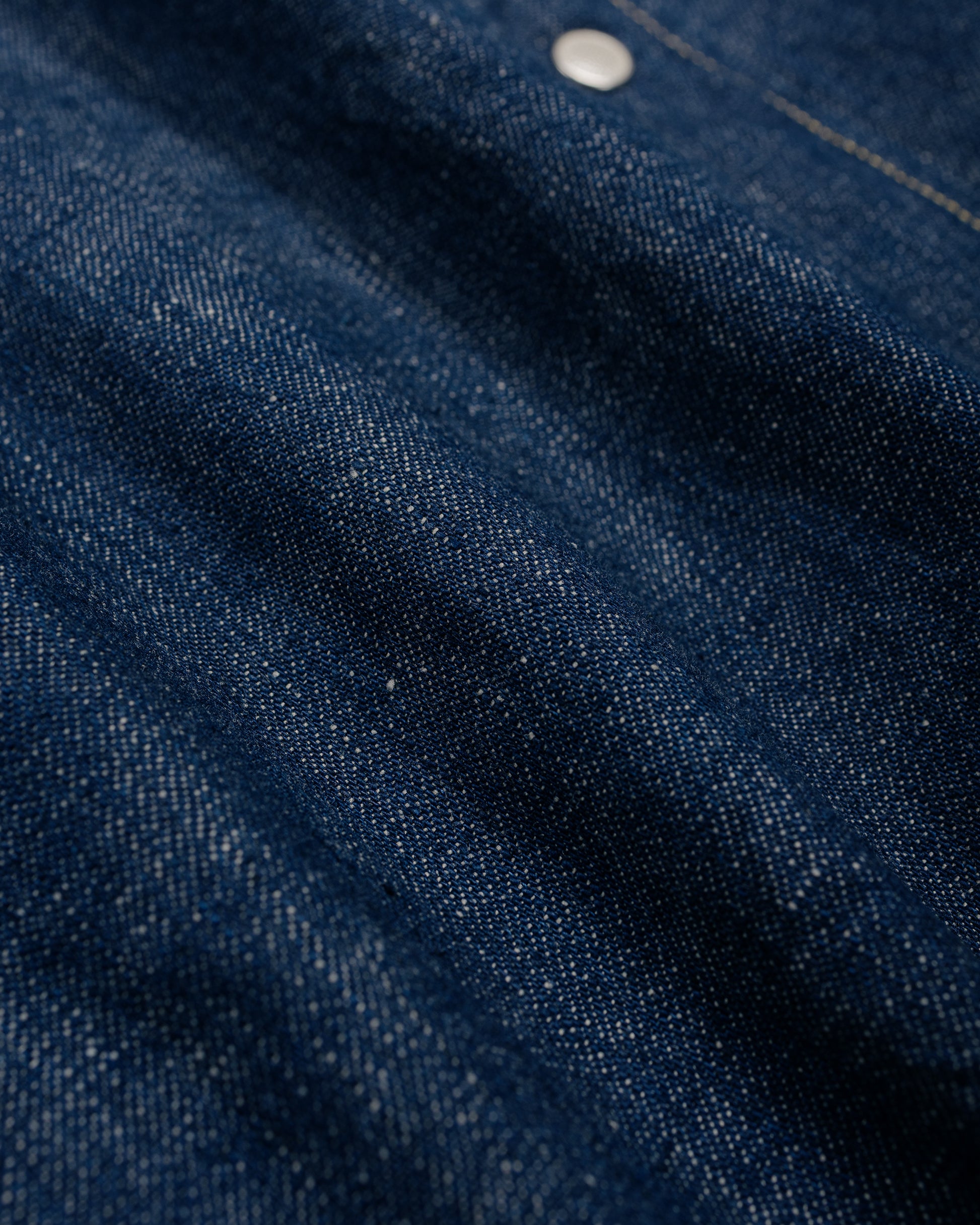 Cohérence Abiquiu 10oz Logger Selvedge Denim Shirt Indigo