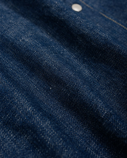 Cohérence Abiquiu 10oz Logger Selvedge Denim Shirt Indigo