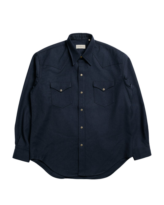 Cohérence Abiquiu Rover Wool Twill D. Blue