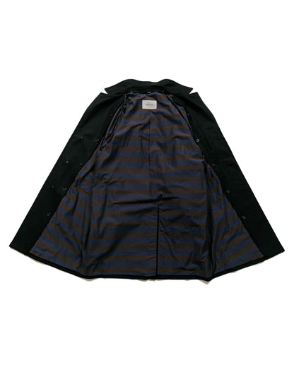 Cohérence Corb Melton Jersey Over Coat Black Inside