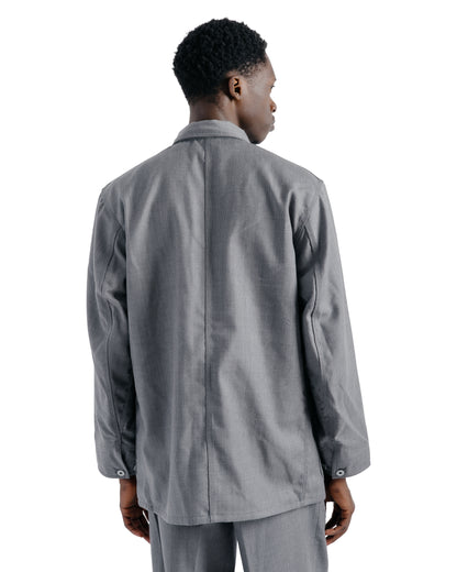 Cohérence Jackson Rover Wool Twill Grey Nailhead