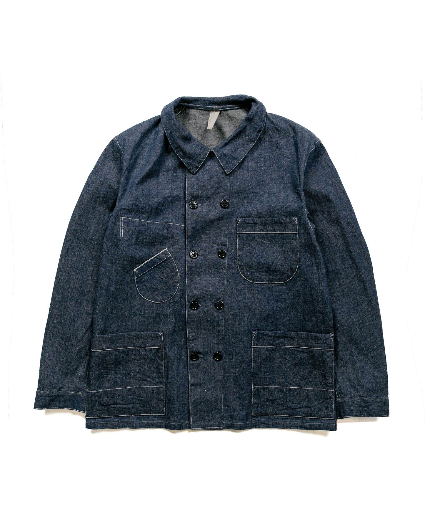 Cohérence Kees 10oz Logger Selvedge Denim Jacket Indigo