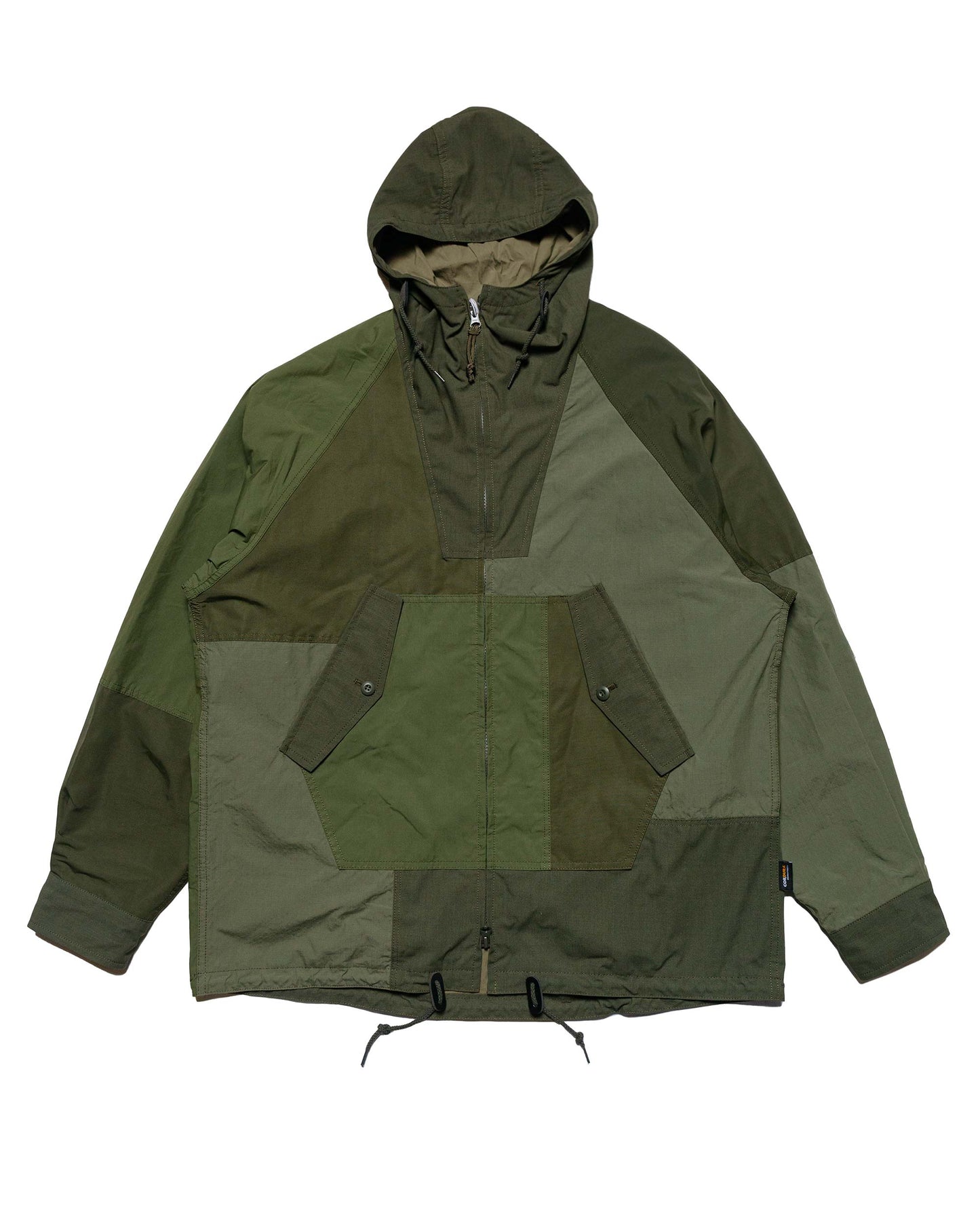 Comme des Garçons HOMME Patchwork Parka Khaki Mix 