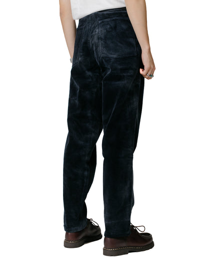 Comme des Garçons SHIRT Corduroy Pants Navy Model Back