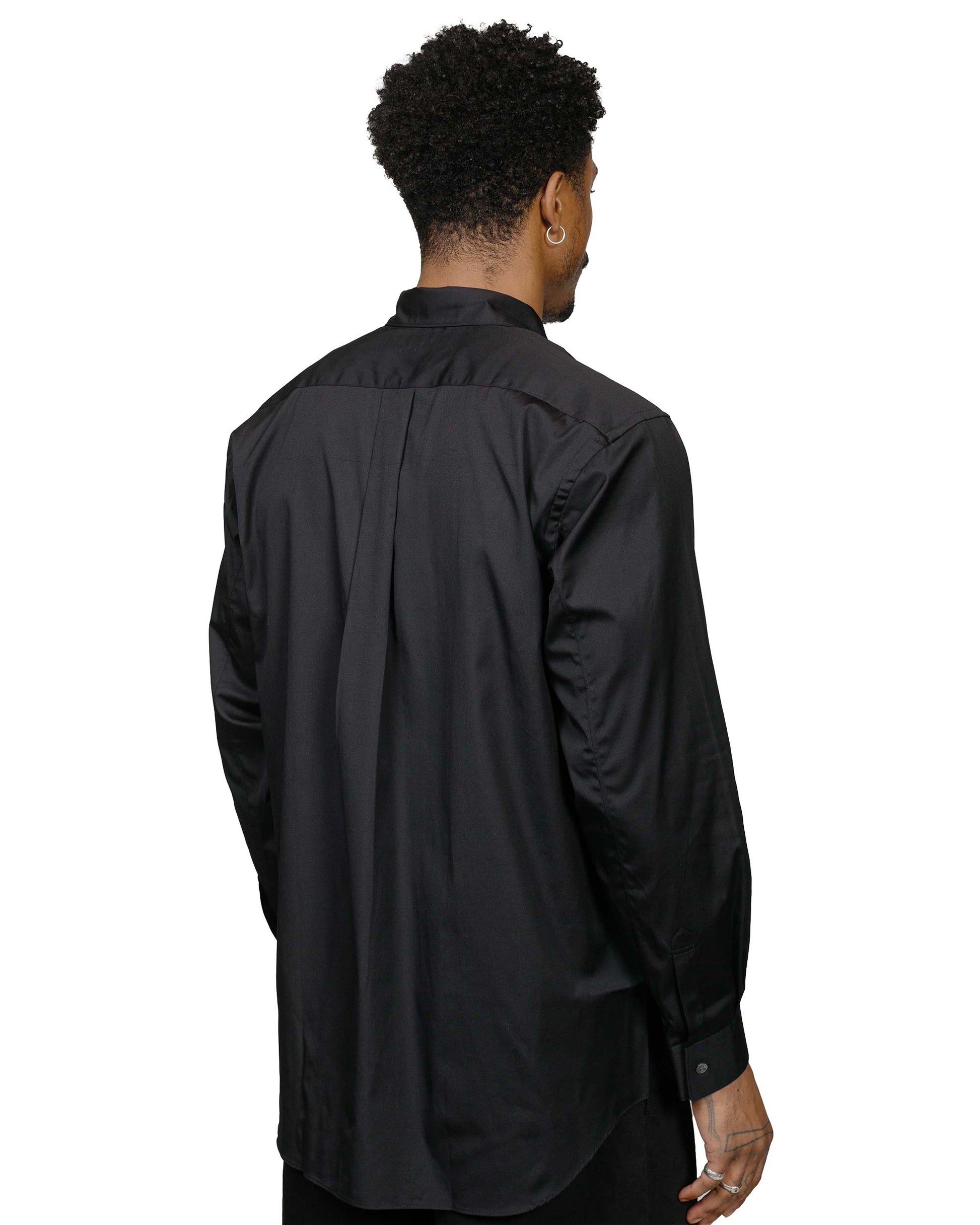 Comme des Garçons SHIRT Wide Classic Big Collar Shirt Black model back