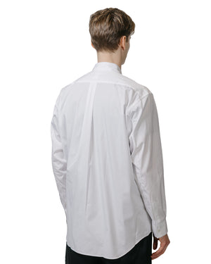 Comme des Garçons SHIRT Wide Classic Big Collar Shirt White model back
