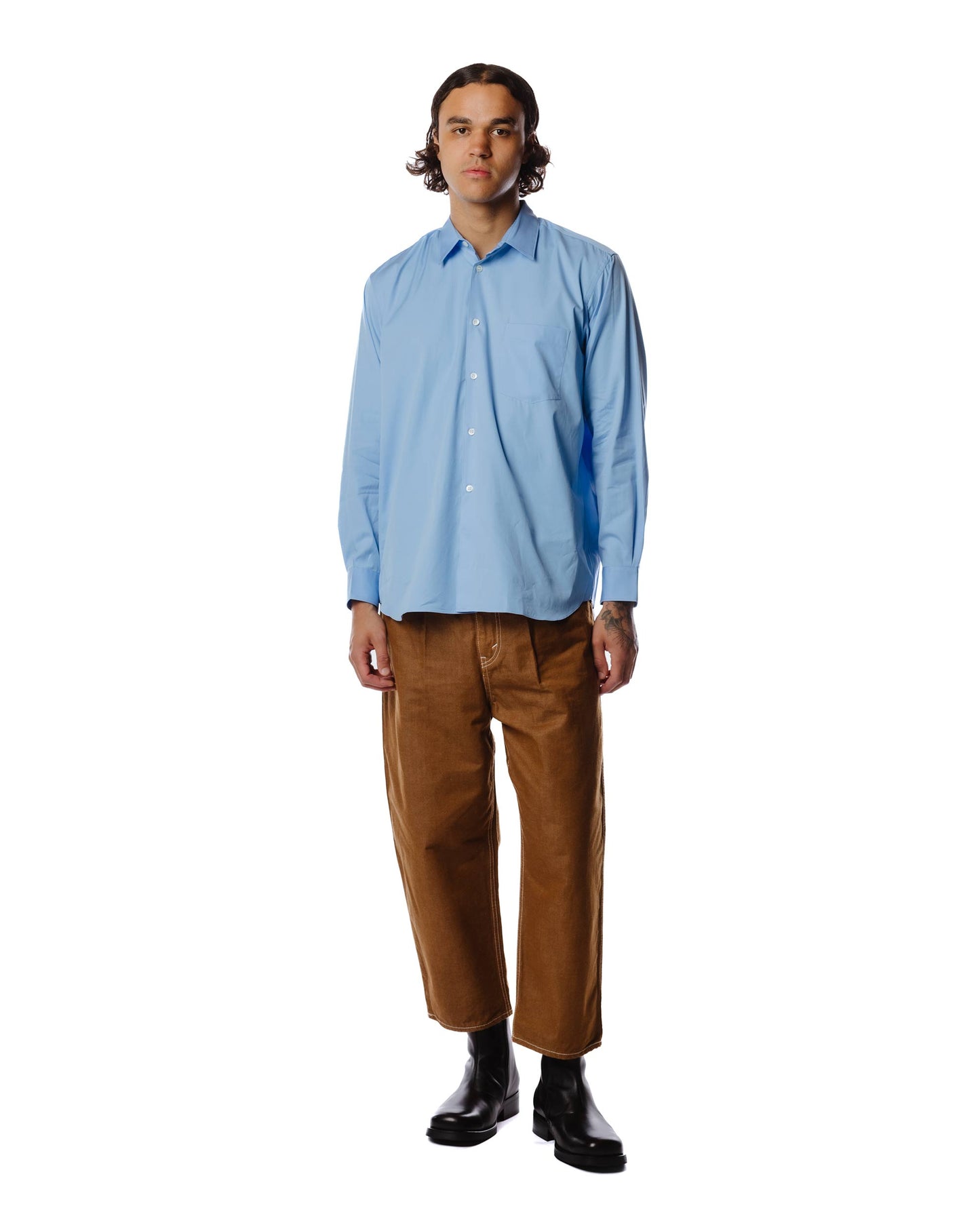 Comme des Garçons SHIRT Wide Classic Shirt Sky Model