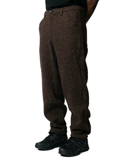 Comme des Garçons SHIRT Wool Pants Brown model front