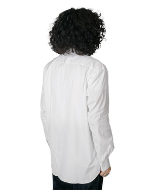 Comme des Garçons SHIRT x Lacoste Cotton Poplin Shirt White Model Back