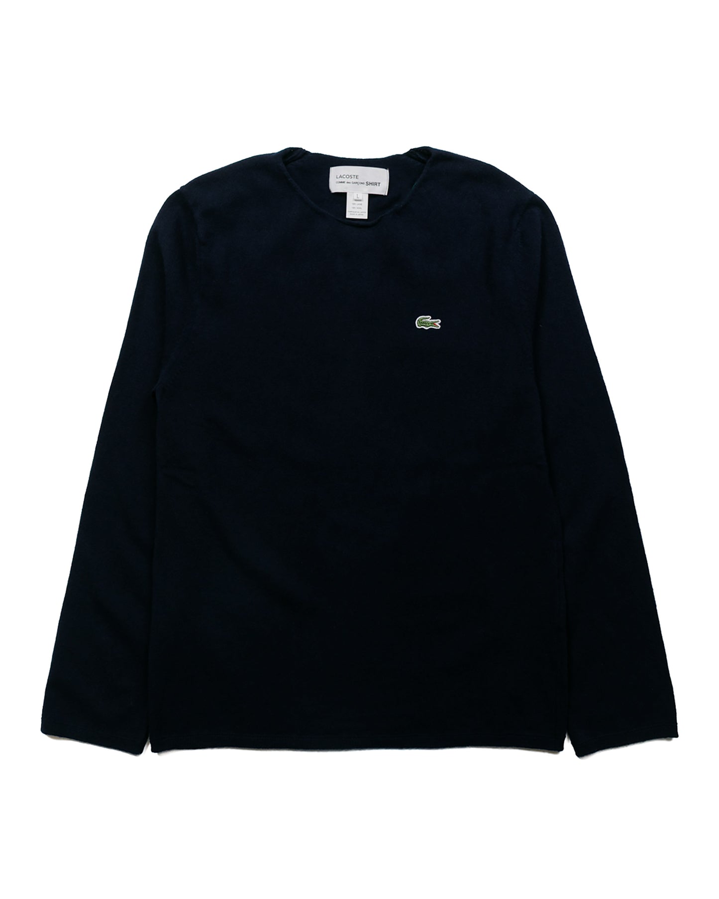 Comme des Garçons SHIRT x Lacoste Knit Sweater Navy