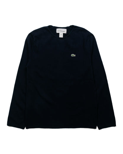 Comme des Garçons SHIRT x Lacoste Knit Sweater Navy