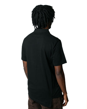 Comme des Garçons SHIRT x Lacoste Polo Shirt Black model back