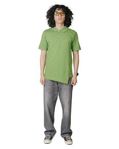 Comme des Garçons SHIRT x Lacoste Polo Shirt Green Model Full