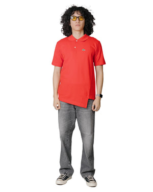 Comme des Garçons SHIRT x Lacoste Polo Shirt Red Model Full