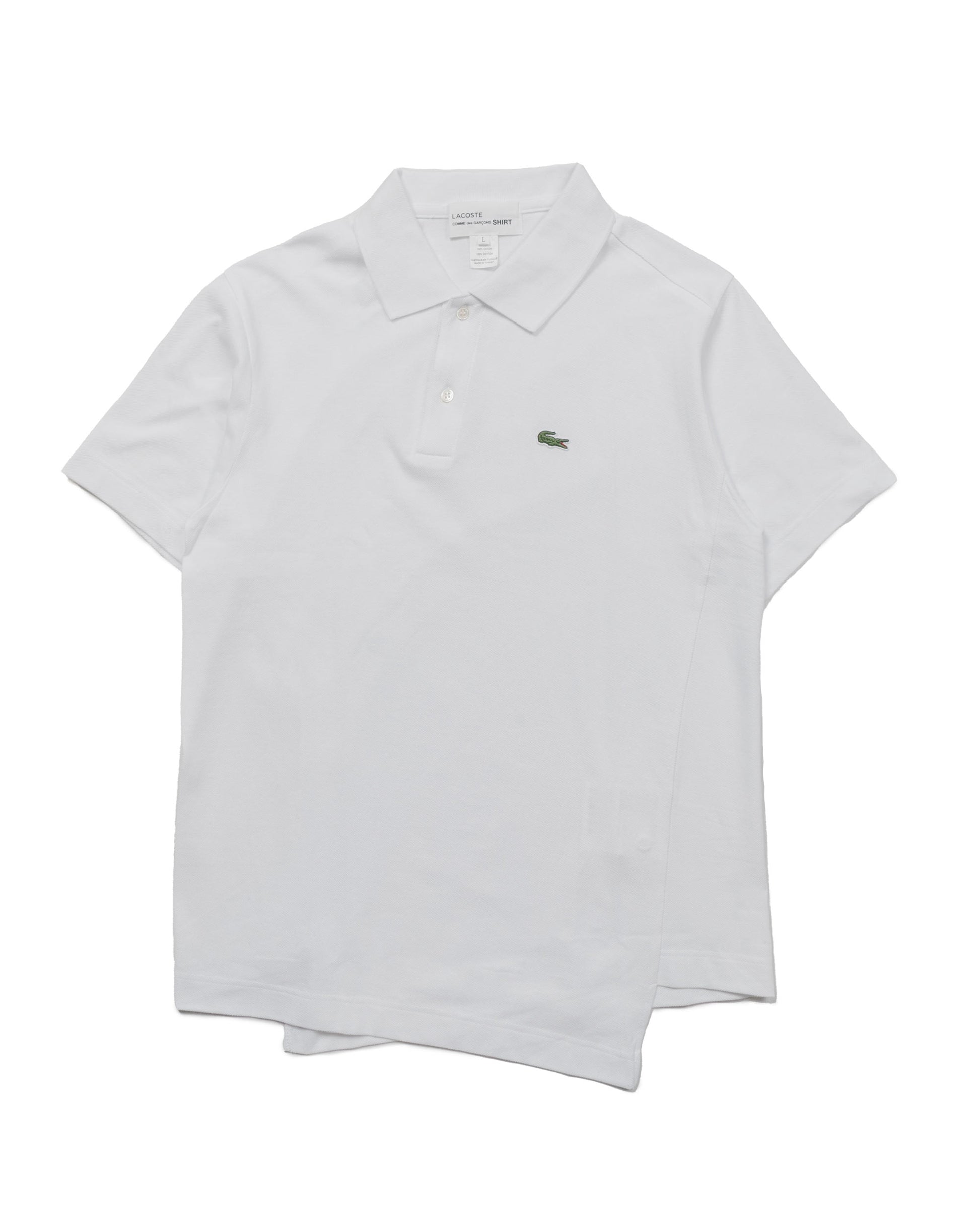 Comme des Garçons SHIRT x Lacoste Polo Shirt White