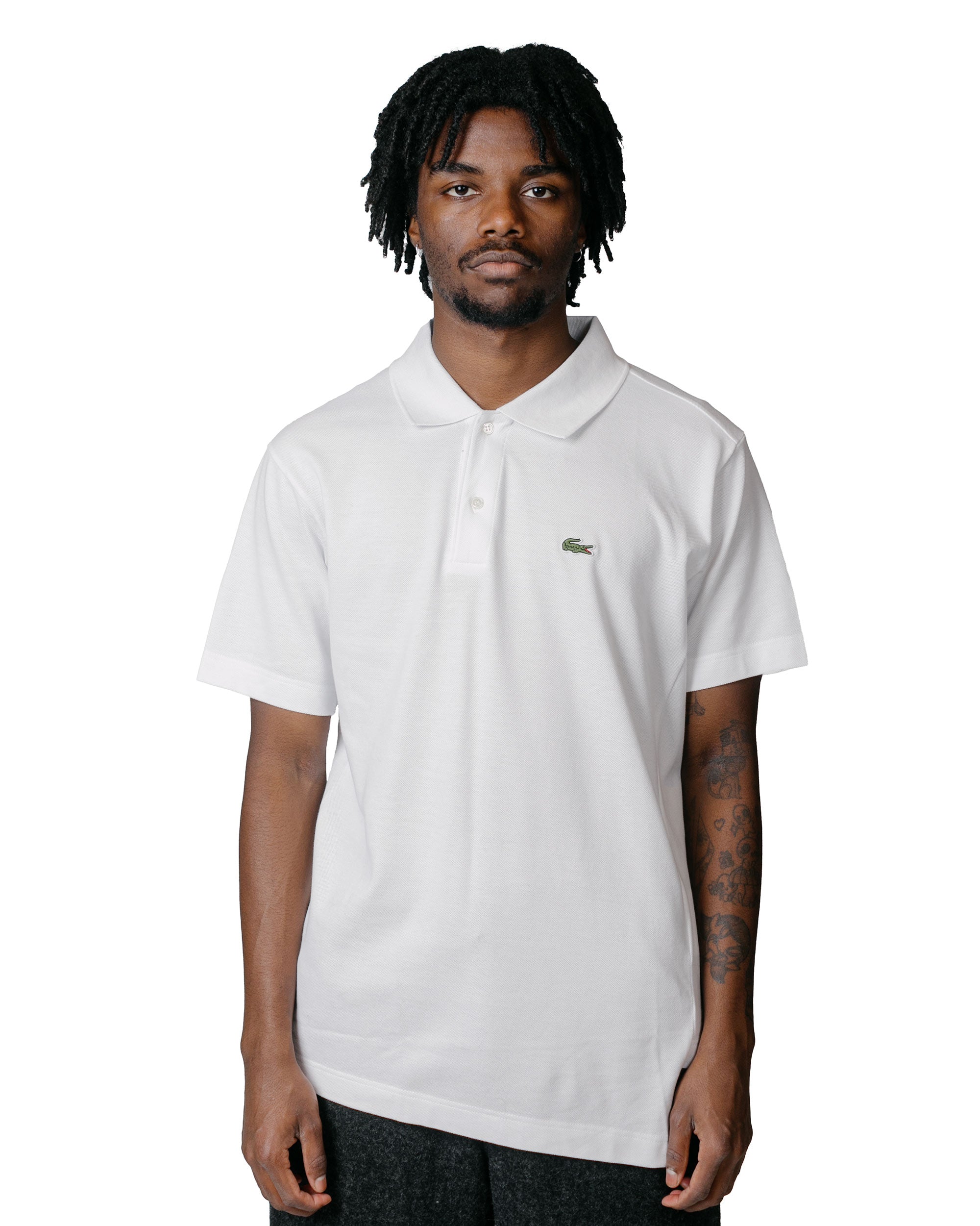 Comme des garcons white polo online