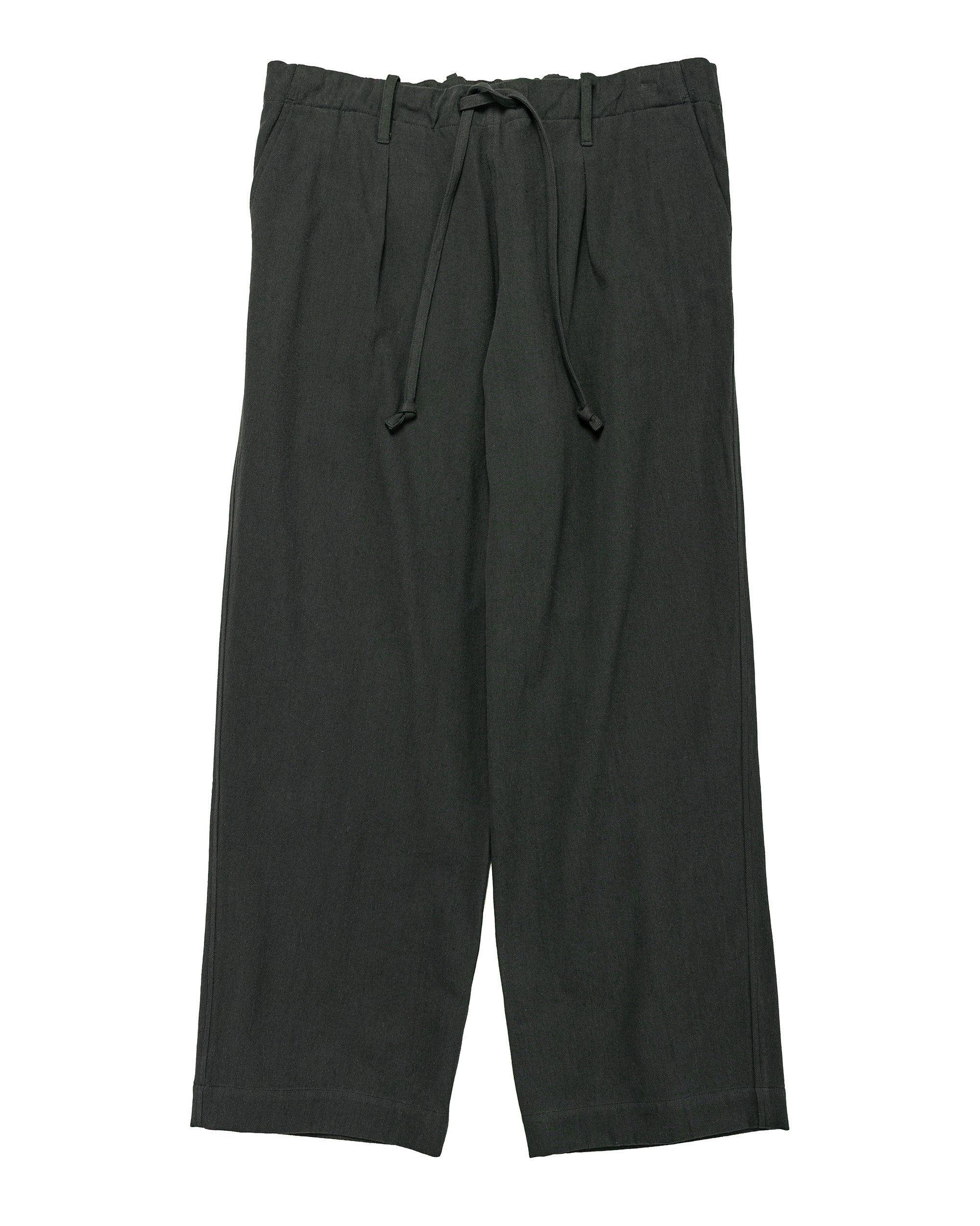 Conkers Tavern Trousers Ramie Charcoal