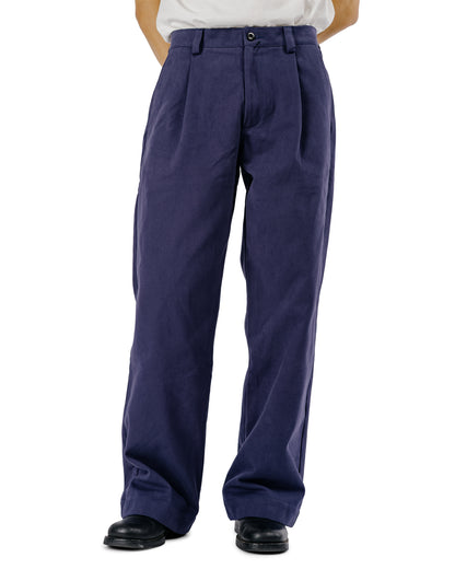 Conkers Scots Pants Heavy Peached Cotton French Navy