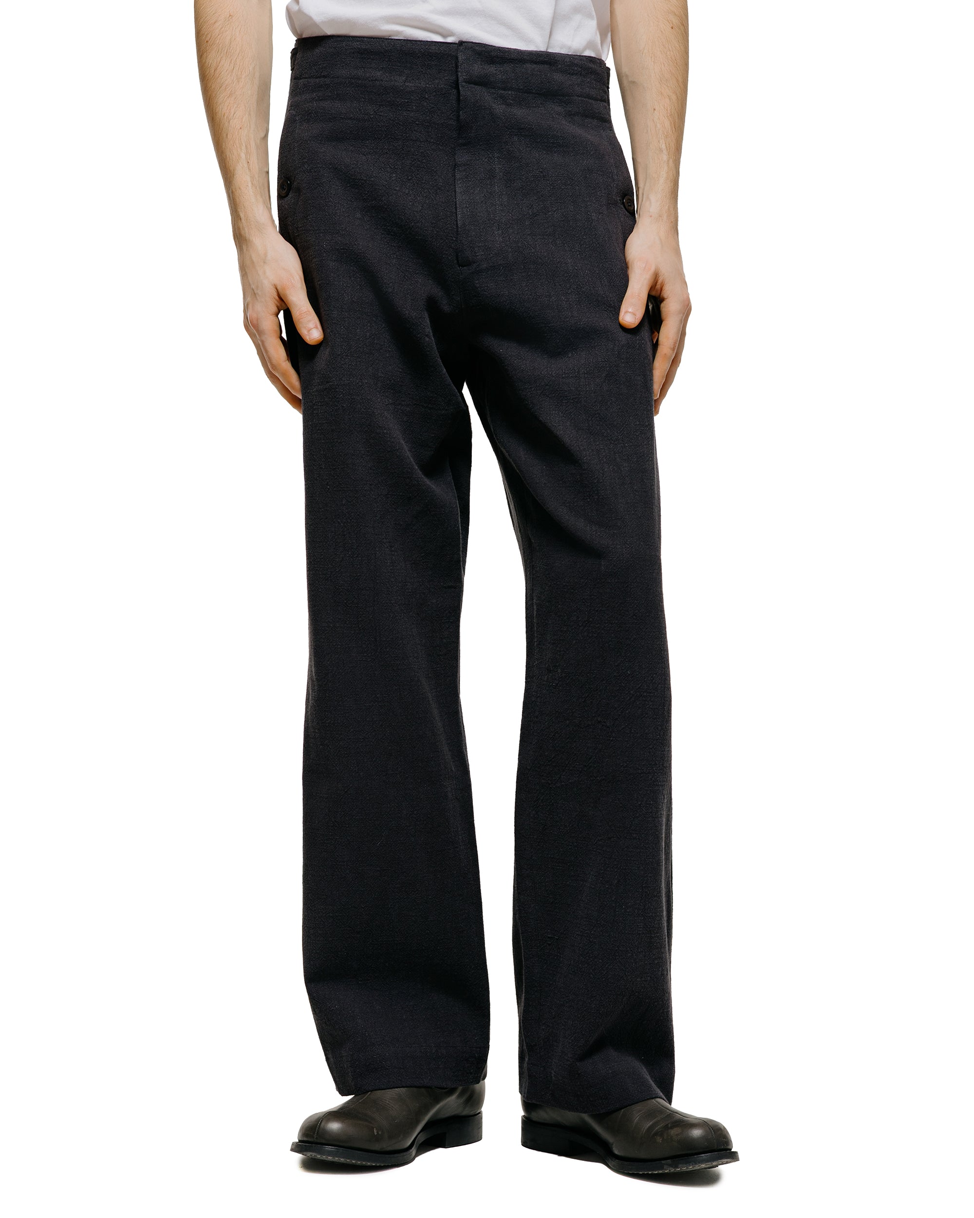 Conkers Tavern Trouser サイズXS Conkers Tavern Trousers Ramie Charcoal