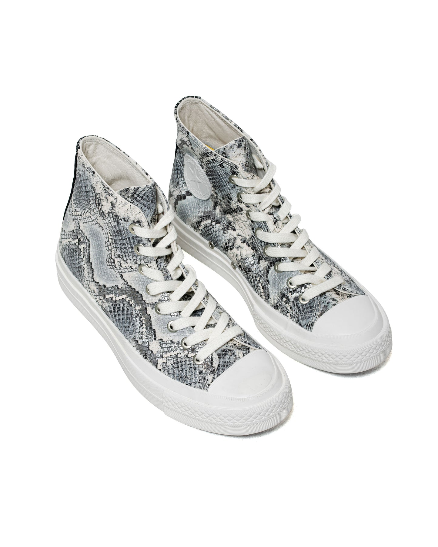 Converse CTAS First String Hi A18412C Silver/Snow White/Black