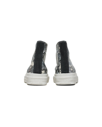 Converse CTAS First String Hi A18412C Silver/Snow White/Black