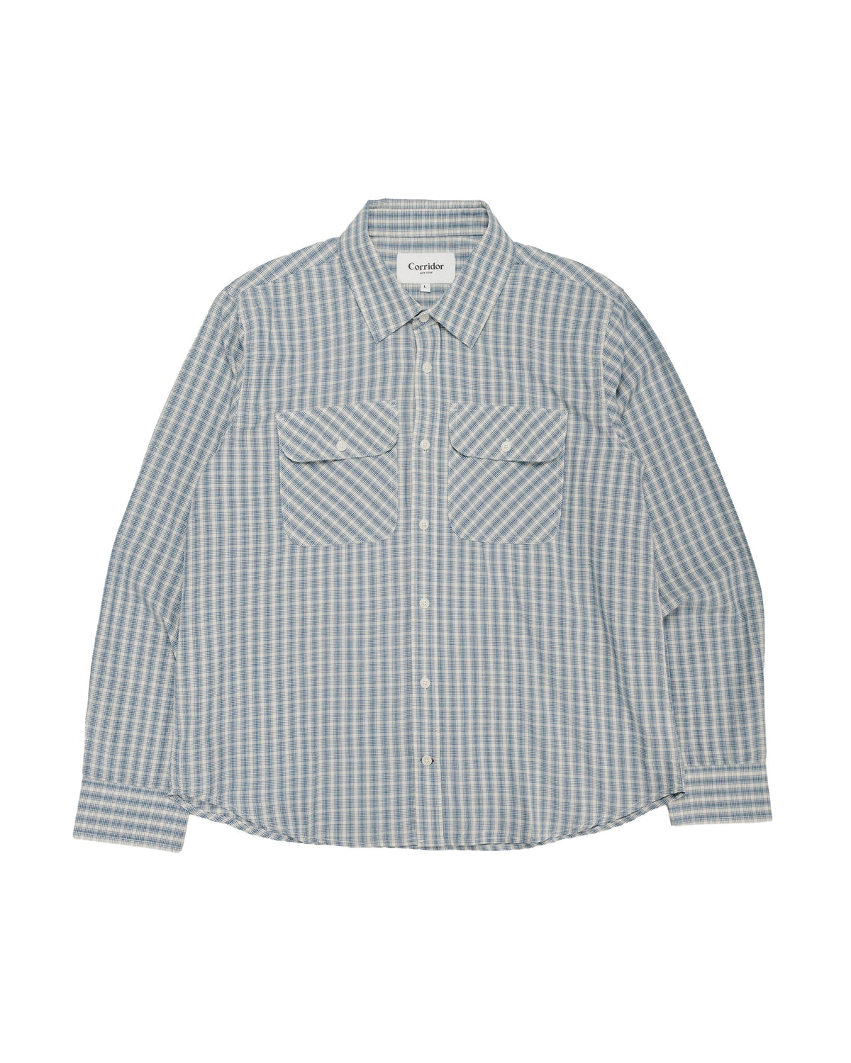 Corridor Americana Check LS Blue