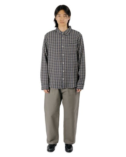 Corridor Reverse Tweed Snow Check Blue