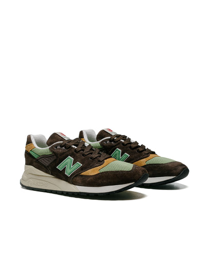 New Balance U998BG Brown/Green side